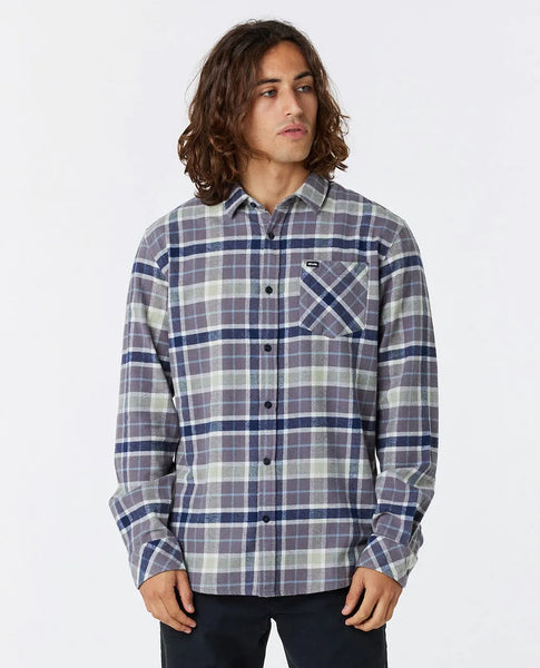 Rip Curl Mens Shirt Checked In Flannel