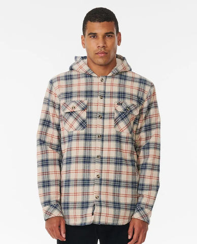 Rip Curl Mens Shirt Shores Sherpa Lined Flannel