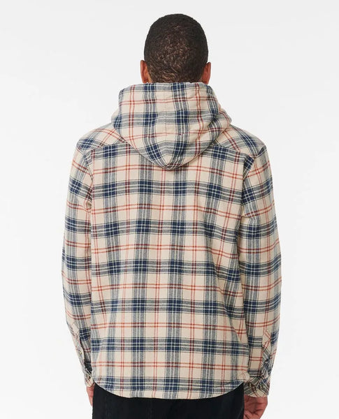 Rip Curl Mens Shirt Shores Sherpa Lined Flannel