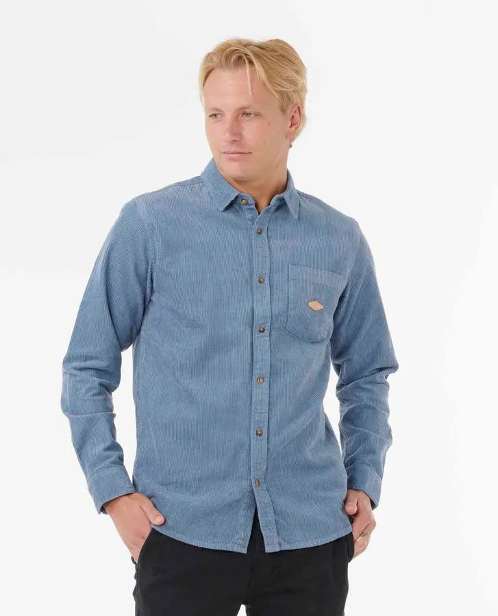 Rip Curl Mens Shirt Classic Surf Cord Long Sleeve