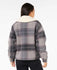 Rip Curl Womens Jacket Sunset Luau Check Shacket
