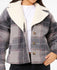 Rip Curl Womens Jacket Sunset Luau Check Shacket