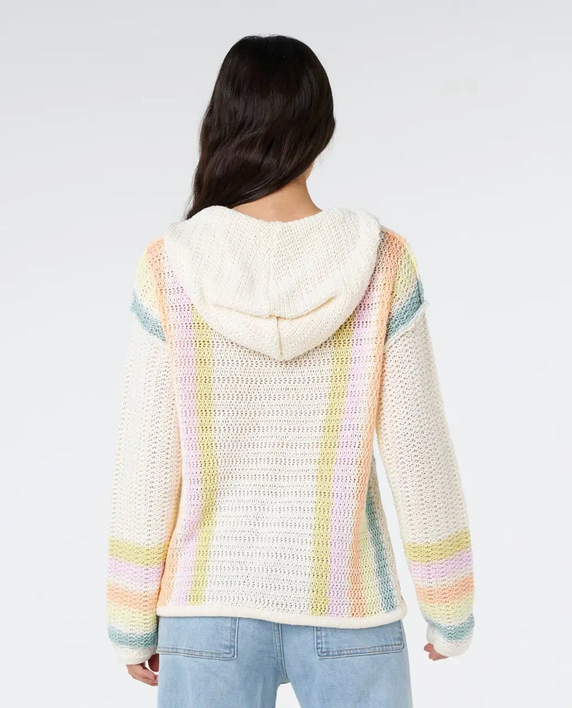 Rip Curl Womens Sweatshirt Revival Stripe Poncho