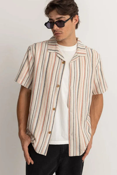 Rhythm Mens Woven Vacation Stripe