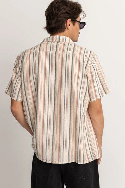 Rhythm Mens Woven Vacation Stripe