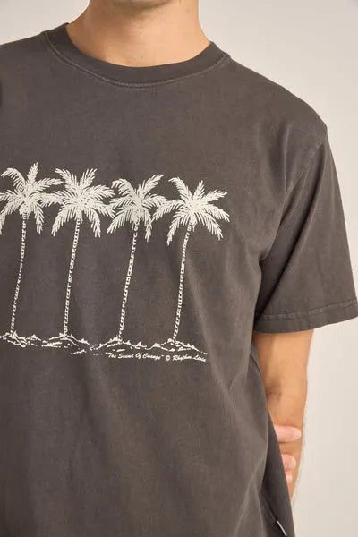 Rhythm Mens Shirt Vintage Palms