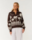 Rip Curl Womens Sweater Paraiso Jacquard