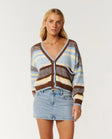 Rip Curl Womens Sweater Paraiso Stripe Cardigan