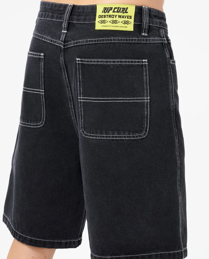 Rip Curl Mens Shorts Liquid Trips Denim 22