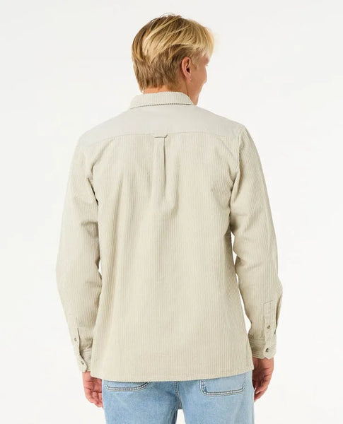 Rip Curl Mens Shirt Raw Energy Cord Long Sleeve