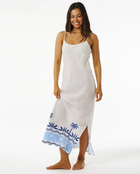 Rip Curl Womens Dress Santorini Sun Printed Maxi