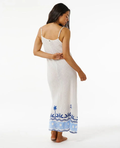 Rip Curl Womens Dress Santorini Sun Printed Maxi