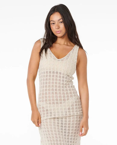 Rip Curl Womens Dress Santorini Sun Crochet