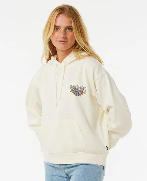 Rip Curl Womens Sweatshirt Block Party Relaxed Hood