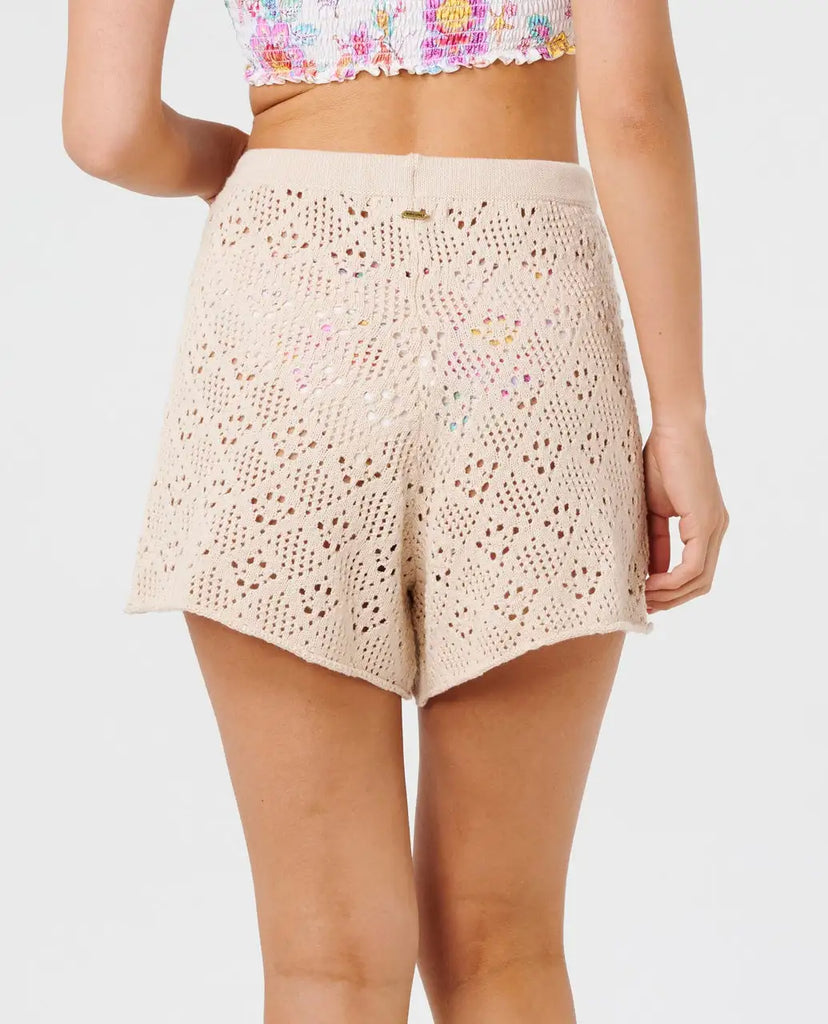 Rip Curl Womens Shorts Half Moon Bay Crochet