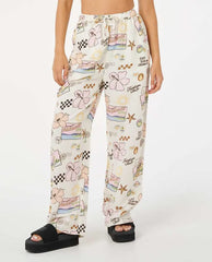 Rip Curl Womens Pants Sunset Luau Wide Leg