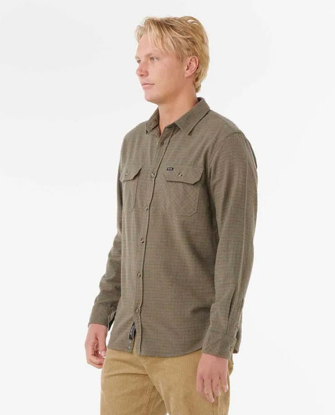 Rip Curl Mens Shirt Classic Surf Checked In Flannel