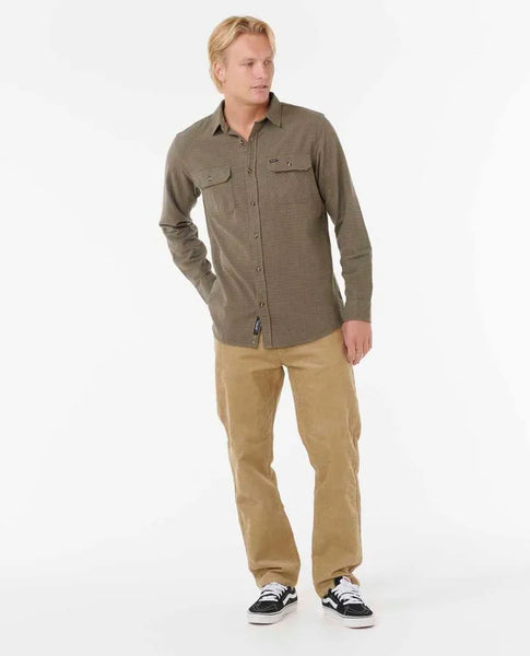 Rip Curl Mens Shirt Classic Surf Checked In Flannel