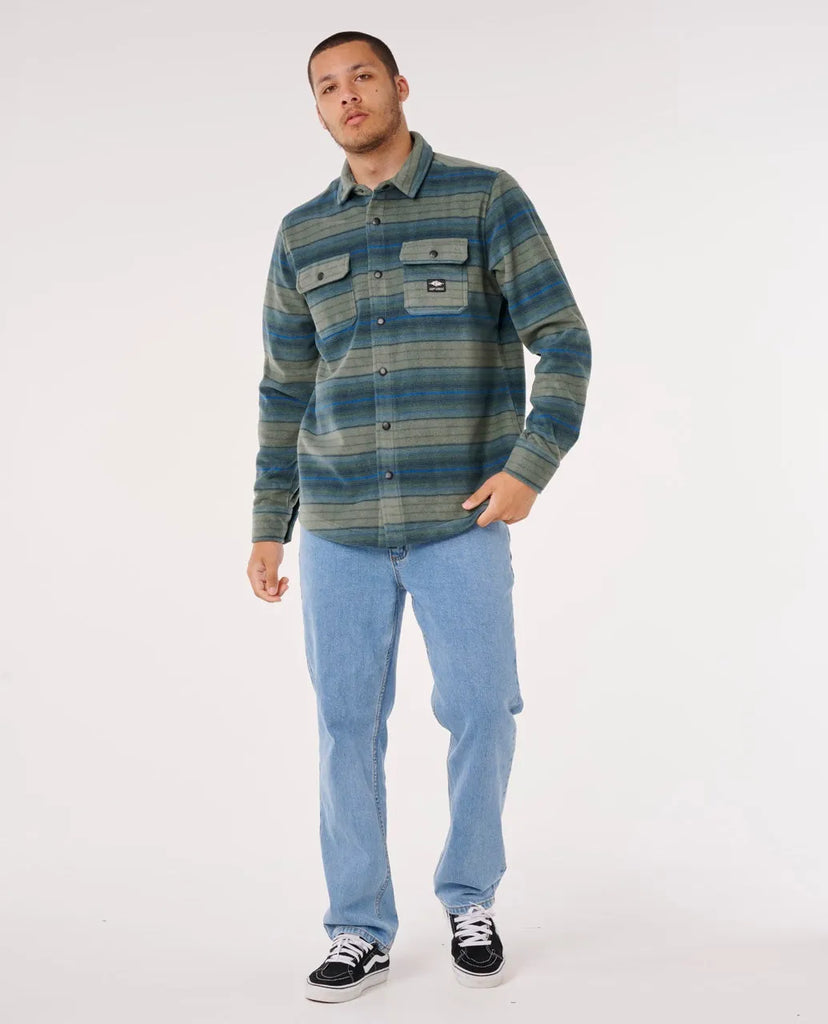 Rip Curl Mens Shirt Fun Times Polar Fleece