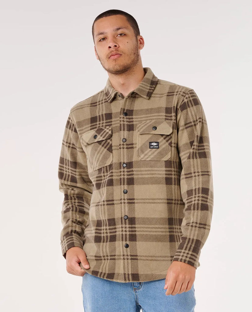 Rip Curl Mens Shirt Fun Times Polar Fleece