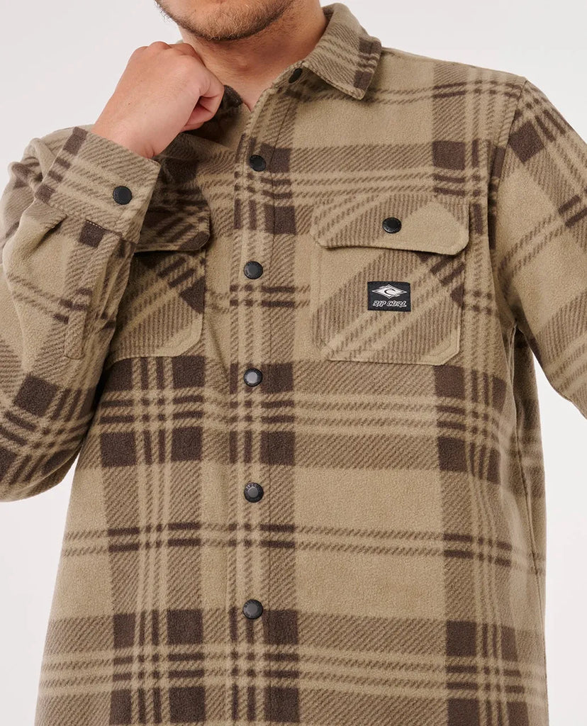 Rip Curl Mens Shirt Fun Times Polar Fleece