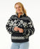 Rip Curl Womens Sweatshirt Soleil Polar Fleece 1/4 Zip