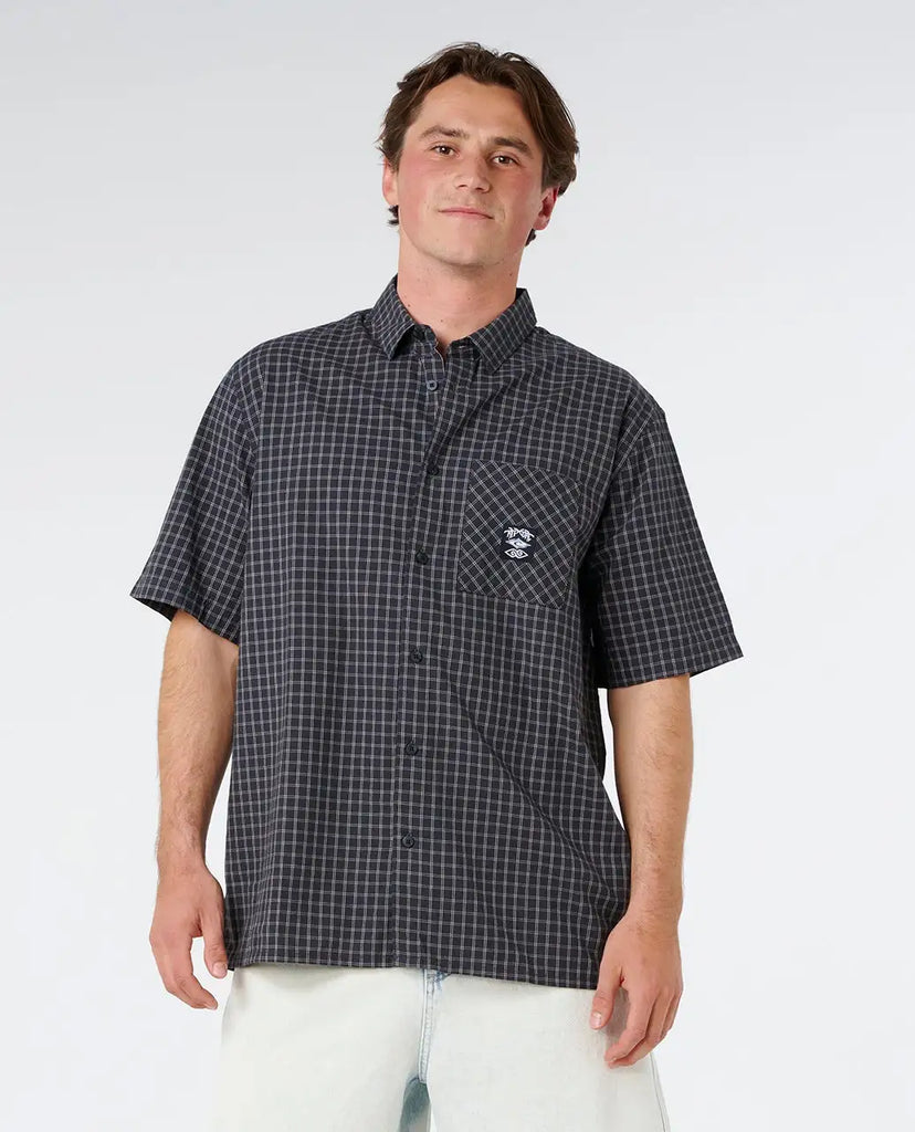 Rip Curl Mens Woven Liquid Trips Check