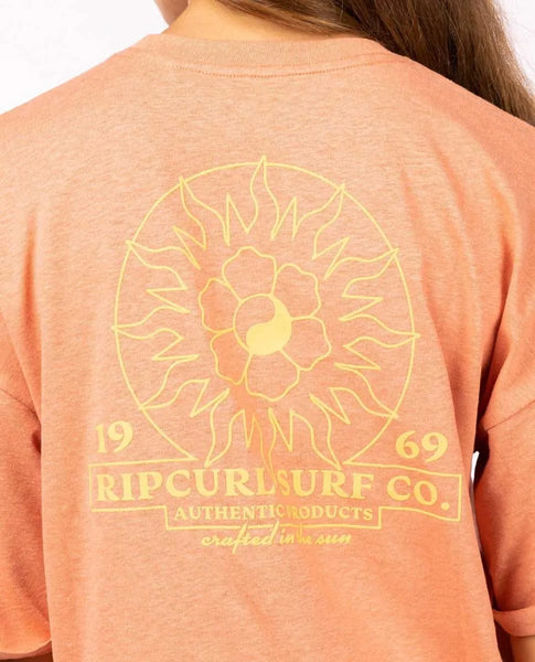 Rip Curl Womens Shirt Better Days Heritage Crop