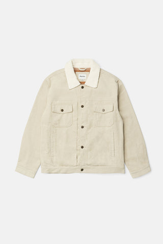 Rhythm Mens Jacket Flannel Lined Cord Trucker