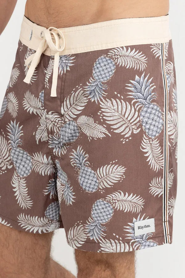 Rhythm Mens Boardshorts Pineapple Heritage