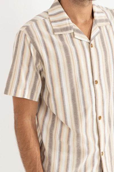 Rhythm Mens Woven Vacation Stripe
