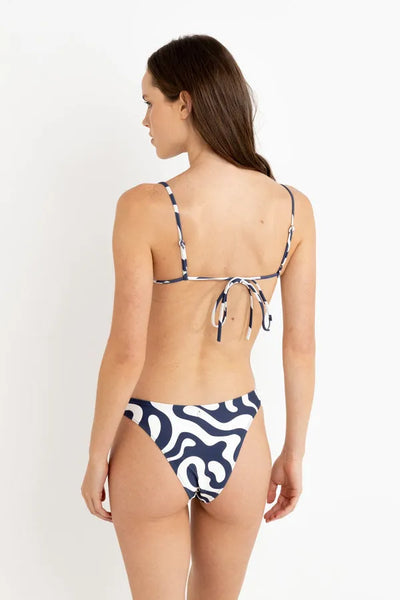 Rhythm Womens Bikini Bottoms Waverly Hi Cut