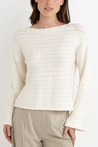 Rhythm Womens Sweater Baklava Knit