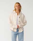 Rip Curl Womens Jacket Keepsakes Washed Cord Shirt
