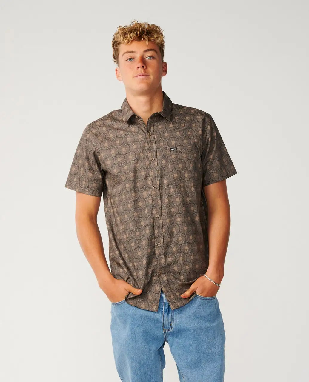 Rip Curl Mens Woven Hypno Micro