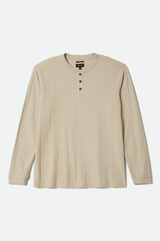 Brixton Mens Shirt Vintage Ribbed Henley