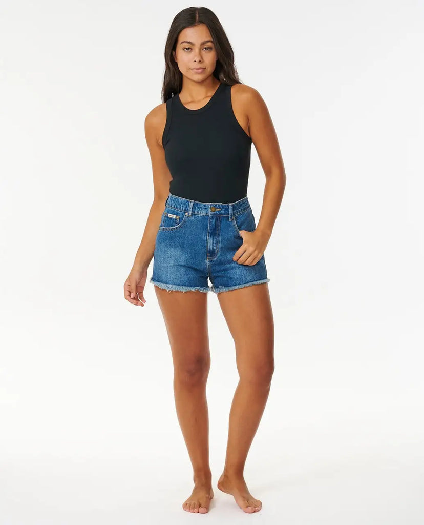 Rip Curl Womens Tank Top Classic Ribbed