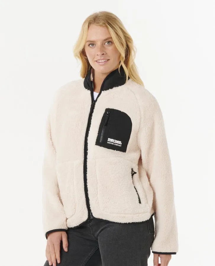 Rip Curl Womens Jacket Shore Break Polar Fleece