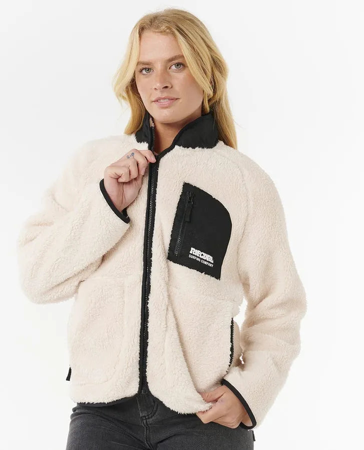 Rip Curl Womens Jacket Shore Break Polar Fleece