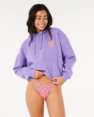 Rip Curl Womens Sweatshirt Hibiscus Heritage Hood