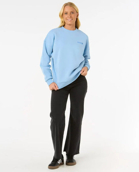 Rip Curl Womens Sweatshirt Ocean Tech Heritage Crew