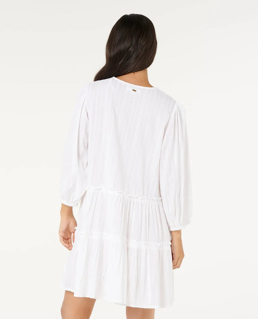 Rip Curl Womens Dress Haze 3/4 Sleeve Mini Rip Curl Womens Dress Haze 3/4 Sleeve Mini