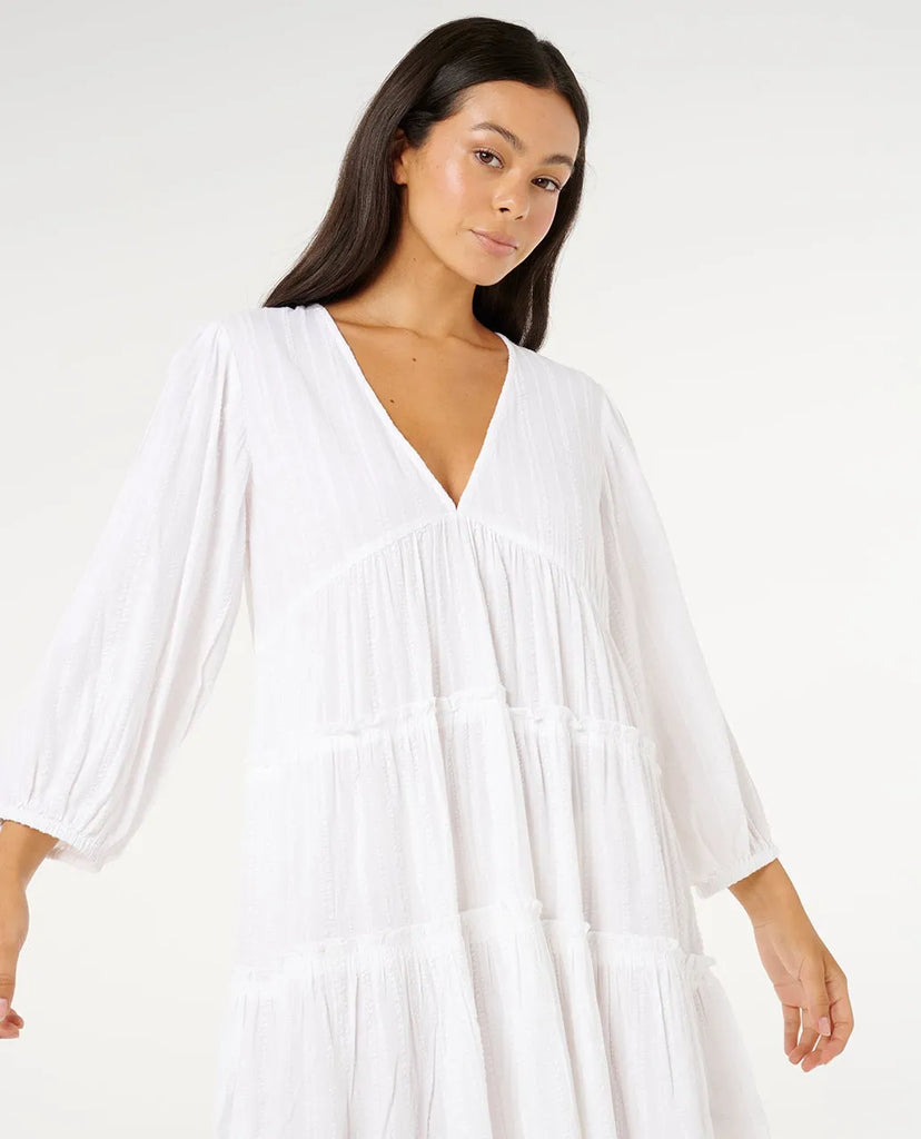 Rip Curl Womens Dress Haze 3/4 Sleeve Mini Rip Curl Womens Dress Haze 3/4 Sleeve Mini
