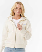 Rip Curl Womens Sweatshirt Summer Zip Through Hood