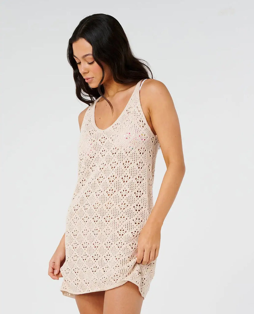 Rip Curl Womens Dress Half Moon Bay Crochet