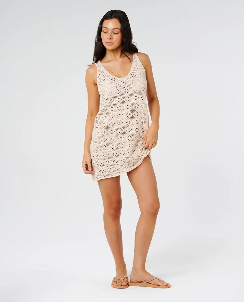 Rip Curl Womens Dress Half Moon Bay Crochet