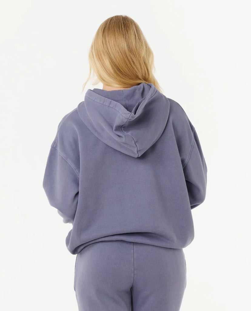 Rip Curl Womens Sweatshirt Varsity Sports Oversized Hood