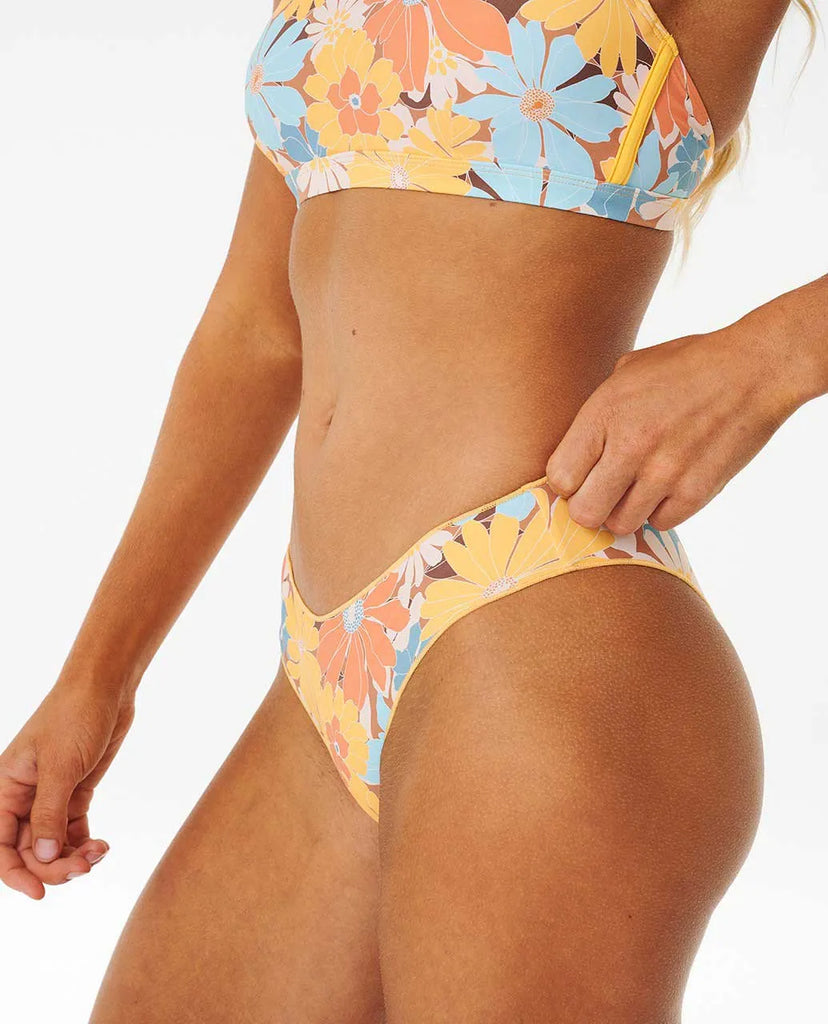 Rip Curl Golden State Cheeky Hipster Bikini Bottom - Women's