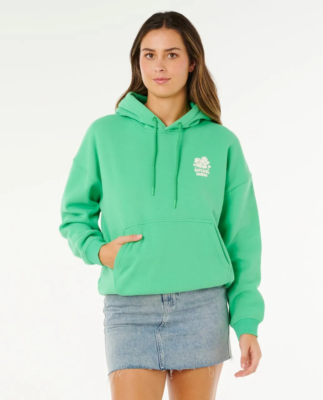 Rip Curl Womens Sweatshirt Surf Puff Heritage Hood