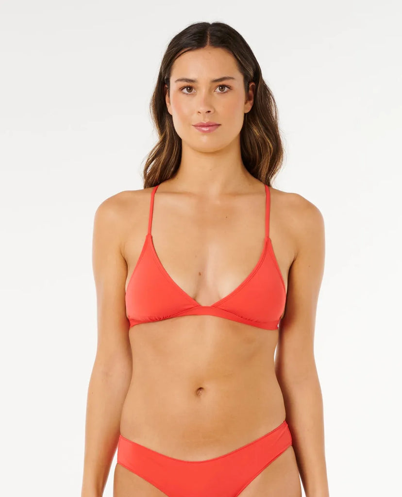 Rip Curl Womens Bikini Top Classic Surf Crossback Triangle
